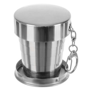 2in1 összecsukható, mini pohár és kulcstartó - max 80 ml (BBL) - Image 8