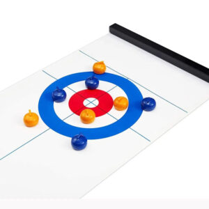 Asztali curling játék kiteríthető pályával - 122 x 43 cm (BBM) (FX) - Image 3