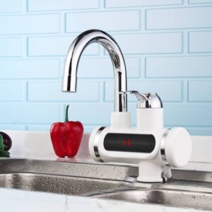 Átfolyós vízmelegítő csaptelep LCD kijelzővel - álló kivitel (BBL) - Image 4