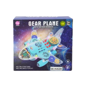 Átlátszó műanyag repülőgép fény- és hanghatásokkal (BBJ) - Image 3