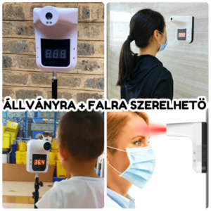 Falra-, állványra szerelhető automata intelligens LÁZMÉRŐ - érintésmentes (BBL) - Image 4