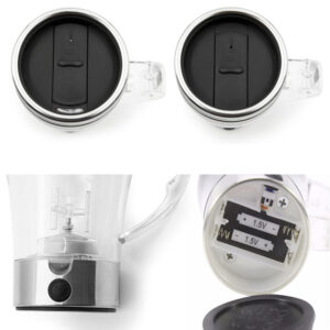 Automata önkeverő bögre kávéhoz, turmixhoz, smoothiehoz - szivárgásmentes utazó pohár (BBV) - Image 3