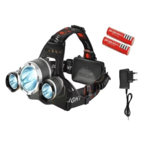 BR3 Fejlámpa 3 lámpás, akkumulátorral, töltővel (BBL) - Image 5