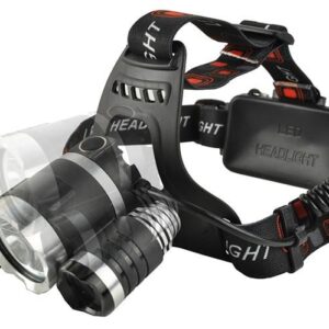 BR3 Fejlámpa 3 lámpás, akkumulátorral, töltővel (BBL) - Image 8