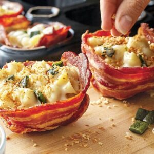 Baconkosár készítő sütőforma - szalonnatál sütő eszköz - 2 db-os készlet (BBM) - Image 3