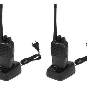 2 darabos Baofeng Walkie Talkie szett zseblámpával, fülhallgatóval - Baofeng BF-777S, BF-666S (BBV)(BBL) - Image 14