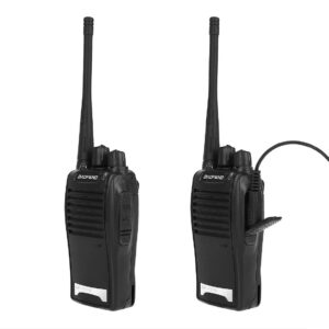 2 darabos Baofeng Walkie Talkie szett zseblámpával, fülhallgatóval - Baofeng BF-777S, BF-666S (BBV)(BBL) - Image 15
