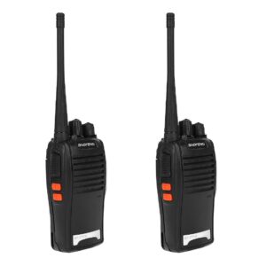 2 darabos Baofeng Walkie Talkie szett zseblámpával, fülhallgatóval - Baofeng BF-777S, BF-666S (BBV)(BBL) - Image 8