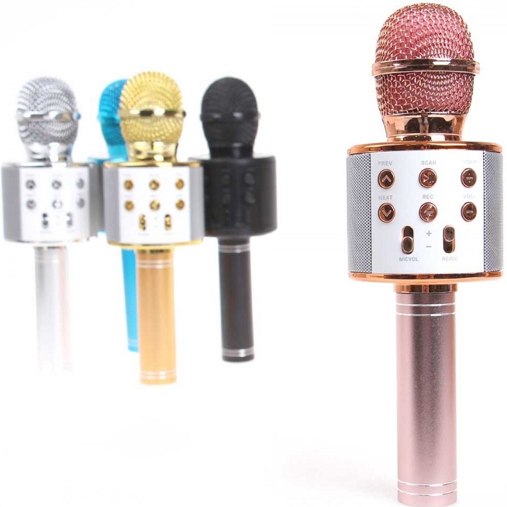 Bluetooth Karaoke mikrofon WS-858 (BBL) (BBV) (18)
