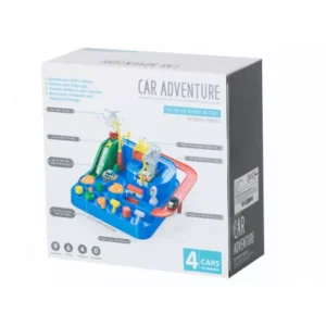 Car adventure izgalmas játék autópálya szett 4 db kisautóval és helikopterrel (BBJ) - Image 17