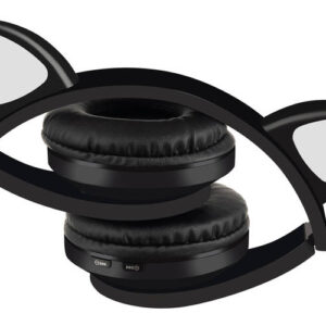 Cicafüles vezeték nélküli fejhallgató – fekete (BBD) (BBV)(BBJH) - Image 9