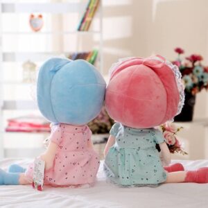 Csenge baba - puha plüss baba csinos ruhában - 60 cm (BBE) - Image 3