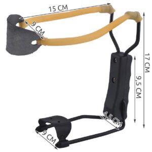 Kézi csúzli alkartámasszal - speciális kerettel, erős gumikkal (BBKM)(BBL) - Image 4