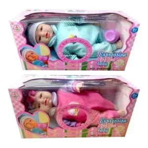 Interaktív baba - cumizik, gügyög, sír, mosolyog (BBJ) - Image 4