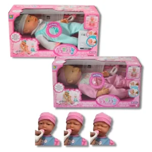 Interaktív baba - cumizik, gügyög, sír, mosolyog (BBJ) - Image 6