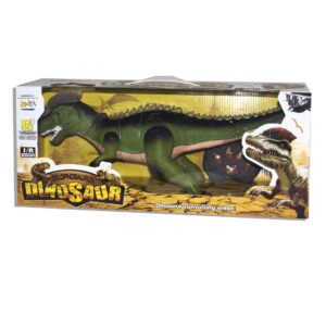 Dilophosaurus távirányítós játék dínó világító dupla taréjjal - 40 cm (BBMJ) - Image 8