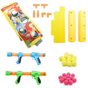 Céllövő játékfegyver felállítható táblával, szivacstölténnyel -POWER SHOOTER (BBJ) - Image 4