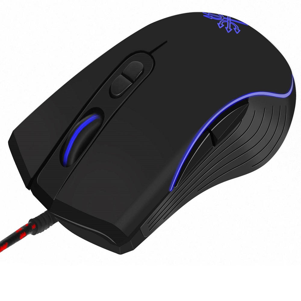 Dunmoon ergonomikus gamer egér 7 programozható gombbal, LED háttérvilágítással (BB-16716) (13)