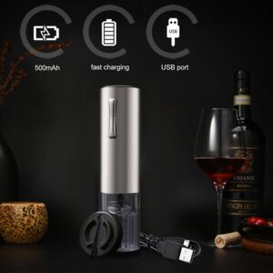 Elektromos dugóhúzó, dekantáló és frissen tartó készlet borokhoz (THM) (BBV) - Image 5