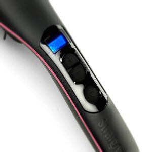 Elektromos hajkefe - hajegyenesítő fésű LCD kijelzővel, hőmérsékletszabályzóval (BBV) - Image 9