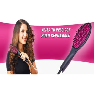 Elektromos hajkefe - hajegyenesítő fésű LCD kijelzővel, hőmérsékletszabályzóval (BBV) - Image 10