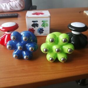 Automata, elektromos nyakmasszírozó gép 7 vibrációs görgővel - akkumulátorról és elemről is használható (BBM) - Image 9