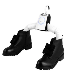 Hordozható elektromos szárító vállfa - ruhaszárító fogas 3 fúvófejjel, cipőszárító adapterrel (BBM) - Image 3