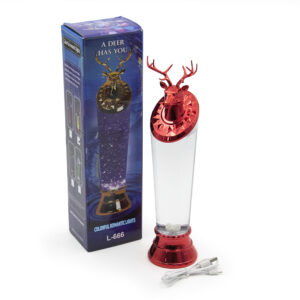 Elemről és USB-ről működtethető szarvas trófea alakú RGB LED hangulatvilágítás (BBV) - Image 5