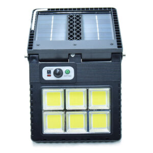 Falra rögzíthető, erős fényű, távirányítós napelemes fali lámpa - W783-6 (BBV) - Image 4