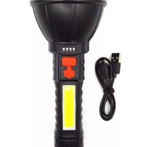 Extra nagy teljesítményű, újratölthető, vízálló kézi lámpa - 4 funkciós keresőlámpa ZJ-04 (BBL) (BBV) - Image 4