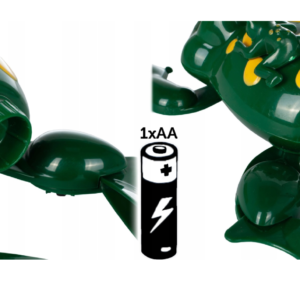 Félix, az úszó béka - fürdőjáték kádba, strandra, bekapcsolva a vízben úszik, a szárazon mászik (BBJ) - Image 6