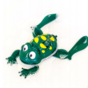 Félix, az úszó béka - fürdőjáték kádba, strandra, bekapcsolva a vízben úszik, a szárazon mászik (BBJ) - Image 8