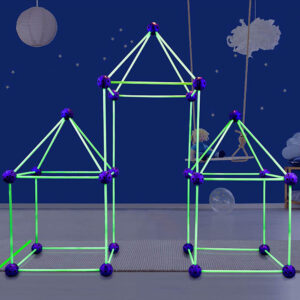 FORTKID várépítő készlet gyerekeknek - világít a sötétben (BBJ) - Image 6