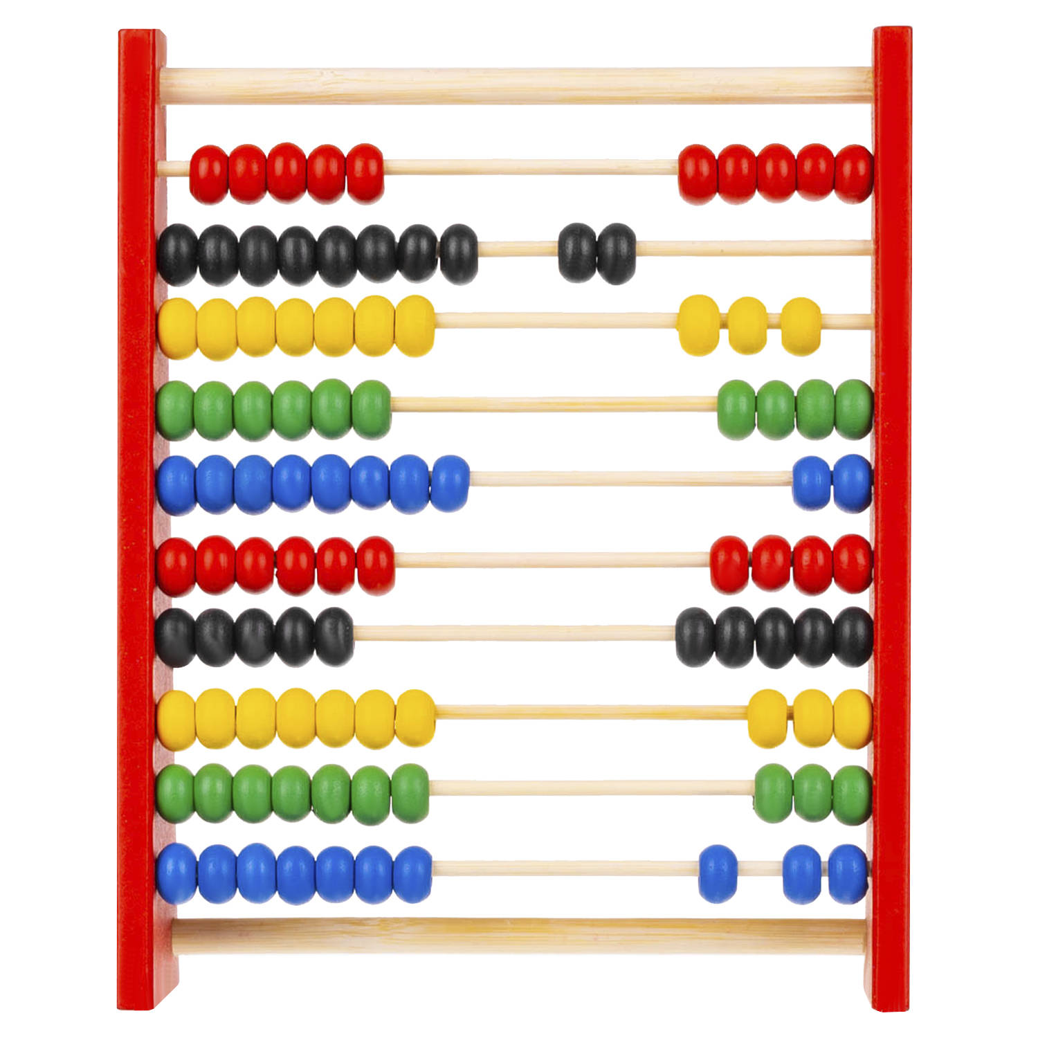 Fa abakusz – készségfejlesztő számoló játék gyerekeknek (BB11414) 4