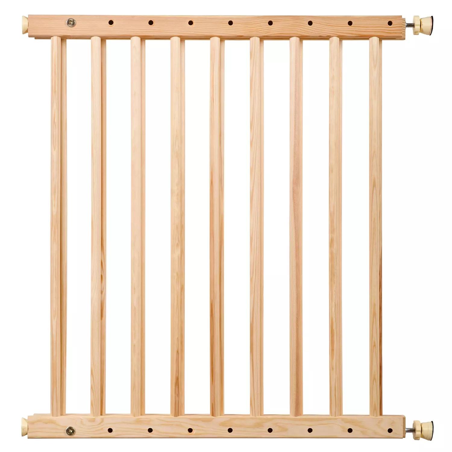 Fából készült biztonsági ajtórács – lépcsővédő, állítható szélességgel (BB-21730) (4)
