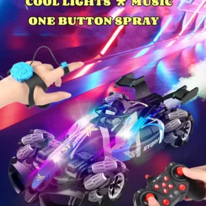 Formula drift car - világító, zenélő, füstölő versenyautó távirányítóval, kézi vezérlővel  (BBJ) - Image 5