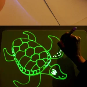 Foszforeszkáló rajztábla - varázslatos, világító rajztábla - A/3 (BBJ) - Image 3