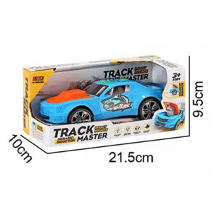 Elemes játékautó motorbúgás, fékcsikorgás és cápa hanggal - ütközéskor a motortérből cápa fej bukkan elő (BBJ) - Image 7