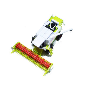 Nagy méretű élethű játék kombájn, aratógép - zöld színben - 25 cm (BBMJ) - Image 6