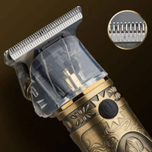 Gravírozott hajnyíró cserélhető fejekkel és titánium pengével YT-08 (BBV) (BBL) - Image 3