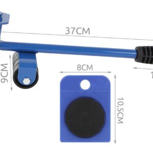 Gurulós bútor mozgató alátét készlet emelővel (BBL) - Image 14
