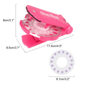 Gyémántos hajdíszítő szett - játék hajvasaló strasszkövekkel kislányoknak (BBJ) (BBMJ) - Image 7