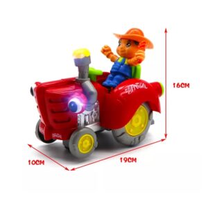 Zenélő és világító traktoros figura hintázó-döcögő mozgással (BBJ) - Image 5