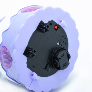 Zenélő, forgó, világító mesebeli hercegnő - tortácskán ülő szépség (BBJ) - Image 3