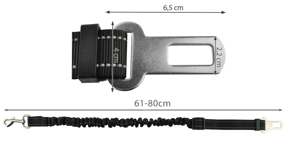 Hámhoz csatlakoztatható biztonsági öv kutyáknak (BB6230) 2