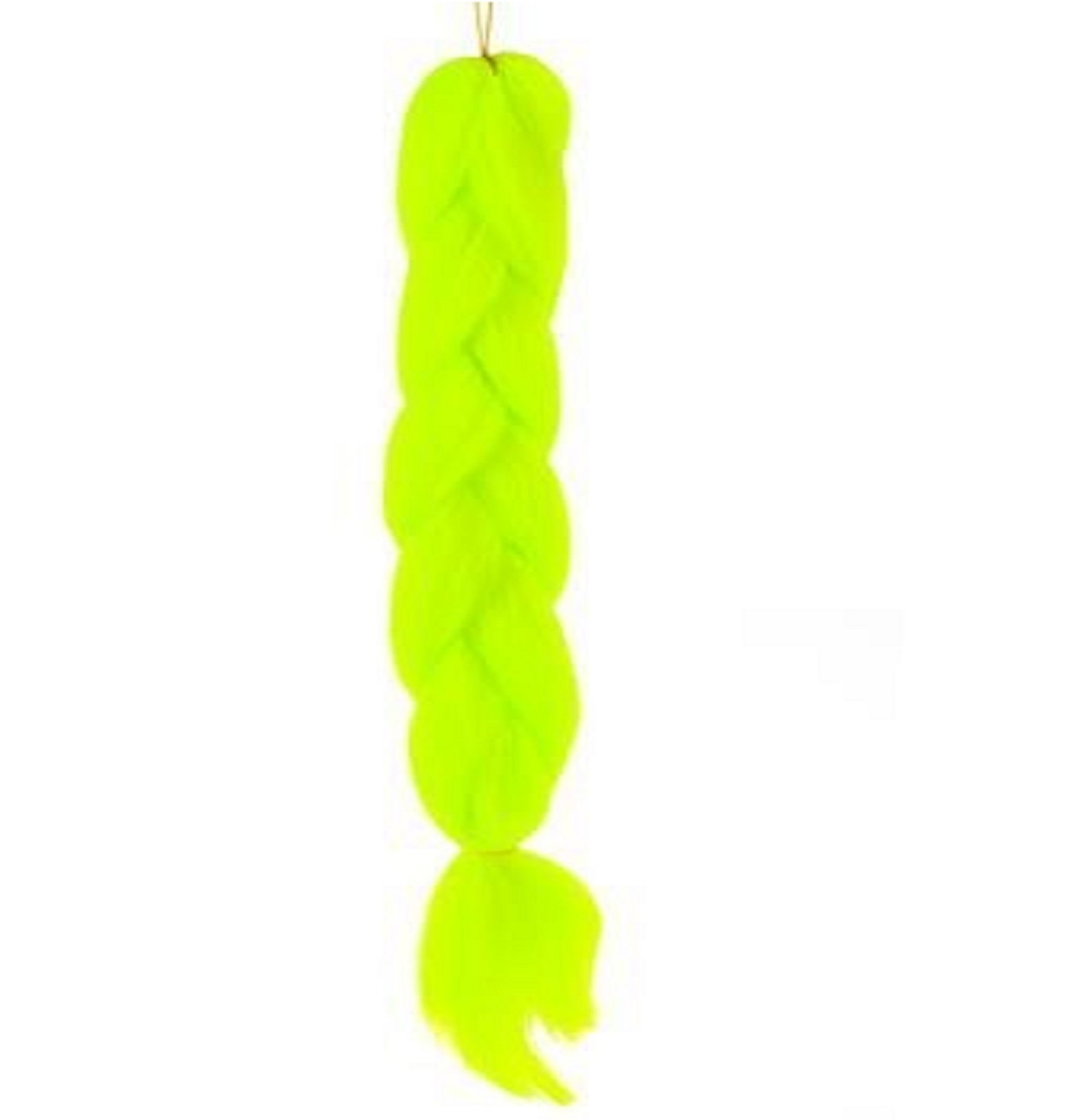 Hőálló, formázható szintetikus hajfonat, farsanghoz, partikhoz, leánybúcsúra – 60 cm, neon (BB-10348) (2)