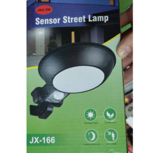 JX-166 napelemes, mozgásérzékelős kültéri lámpa - 2 üzemmóddal,  2,5W (BBV) - Image 5