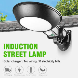 JX-166 napelemes, mozgásérzékelős kültéri lámpa - 2 üzemmóddal,  2,5W (BBV) - Image 4