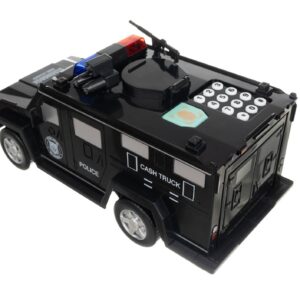 Zenélő, kódolható játék pénzszállító autó, persely - papír + érme tartó (BBV) (BBJ) - Image 6