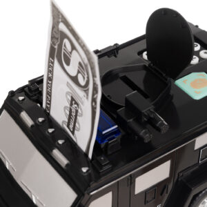 Zenélő, kódolható játék pénzszállító autó, persely - papír + érme tartó (BBV) (BBJ) - Image 9